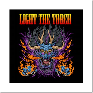 LIGHT THE TORCH MERCH VTG Posters and Art